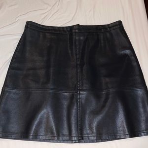Faux leather Skirt